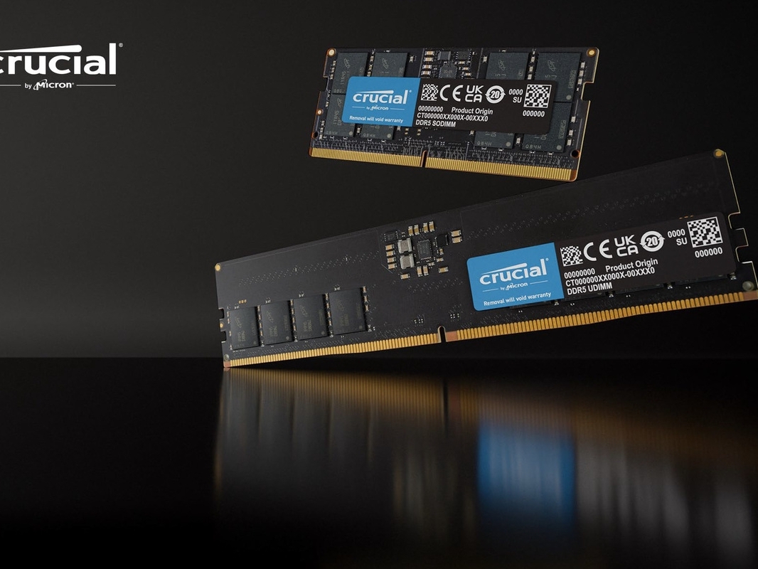 Micron has announced new DDR5 memory modules in 24GB and 48GB