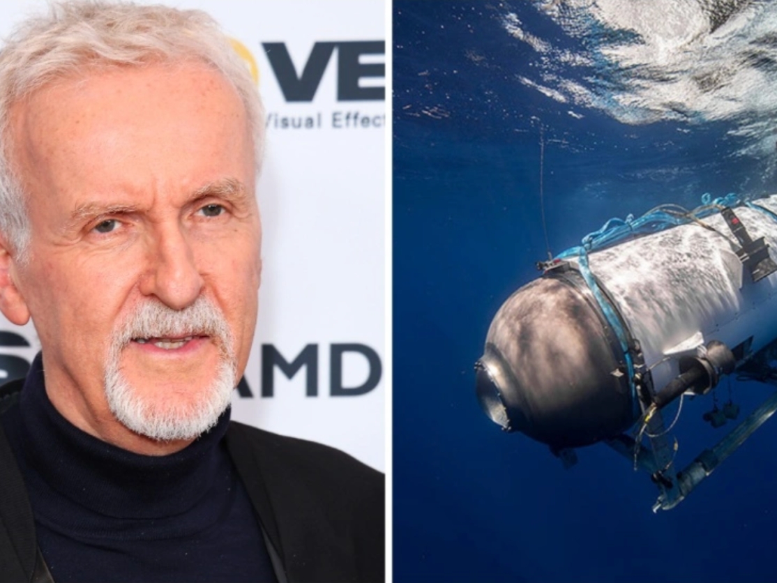 James Cameron compares imploded OceanGate submersible to sinking