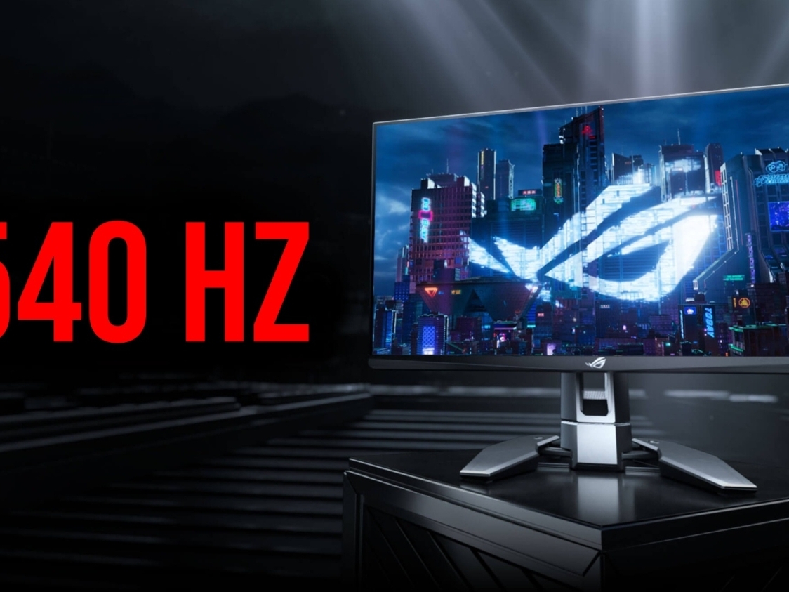 BenQ introduces its first 540 Hz TN monitor, a month after Asus