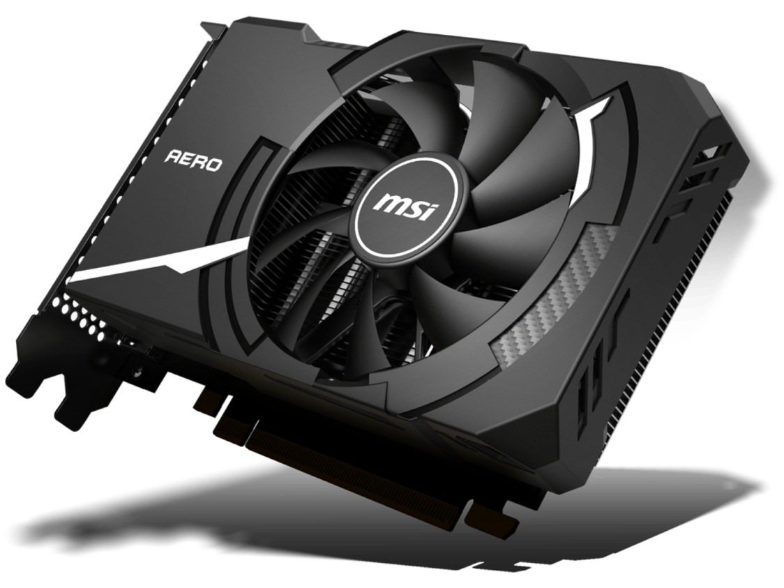 MSI AERO ITX グラフィックボード MSI debuts tiny GeForce RTX 4060 AERO ITX graphics card that