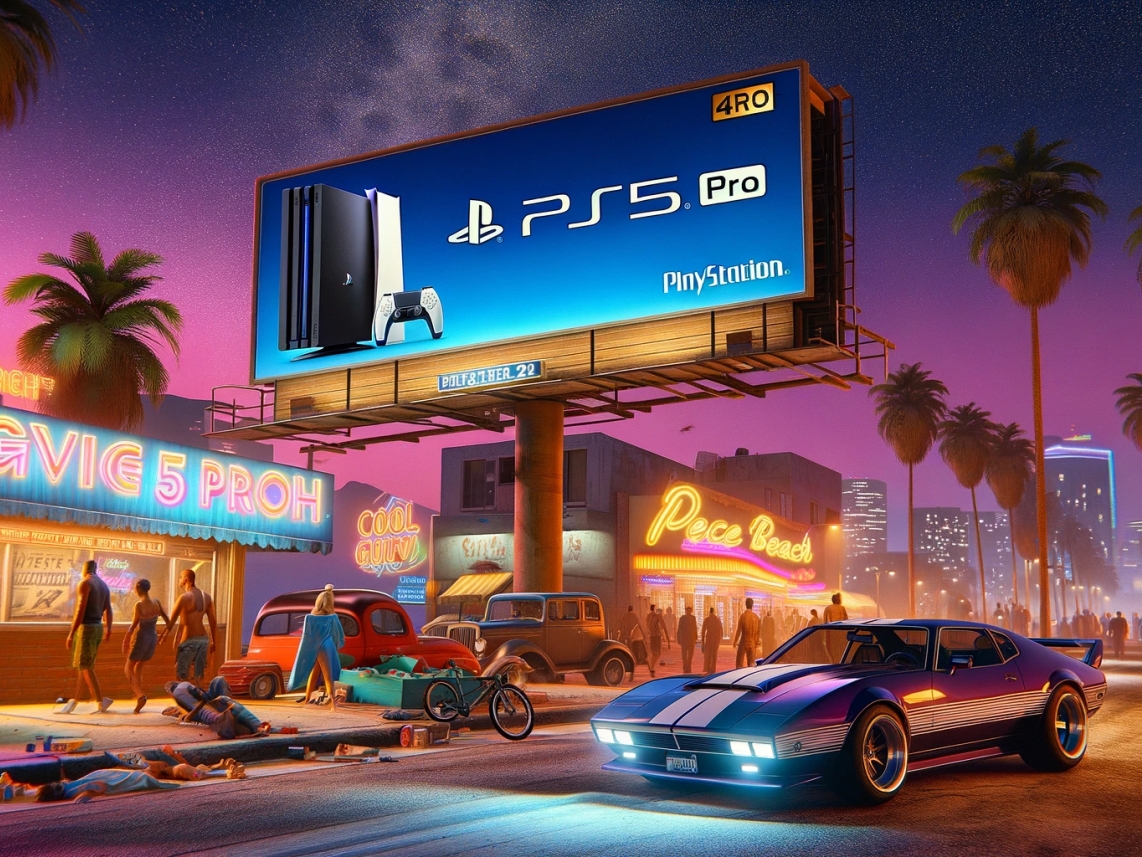 GTA 6 on the PS5 PRO 