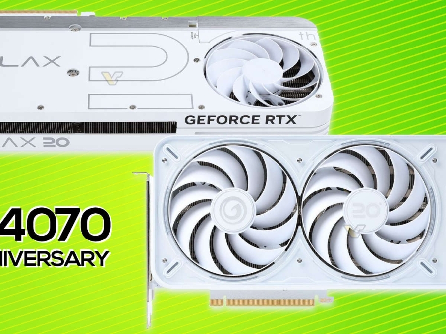 GALAX GeForce RTX 4070 20th Anniversary Edition GPU unveiled