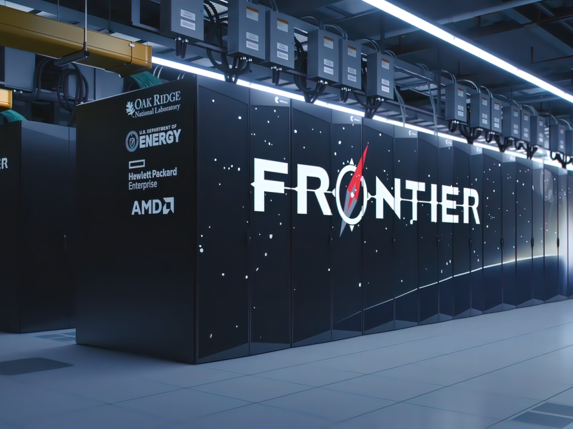 Frontier supercomputer with 3000 x AMD Instinct MI250X cards: 1