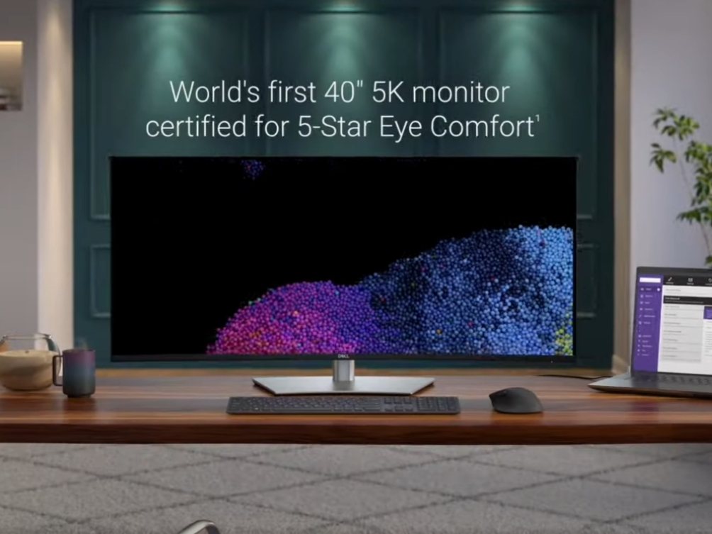World's first 40-inch 5K monitor certified for five-star eye comfort