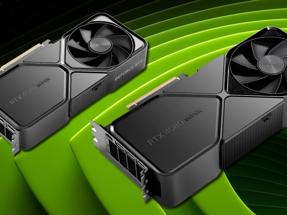 GeForce RTX 4070 SUPER and RTX 4080 SUPER Founders Edition models