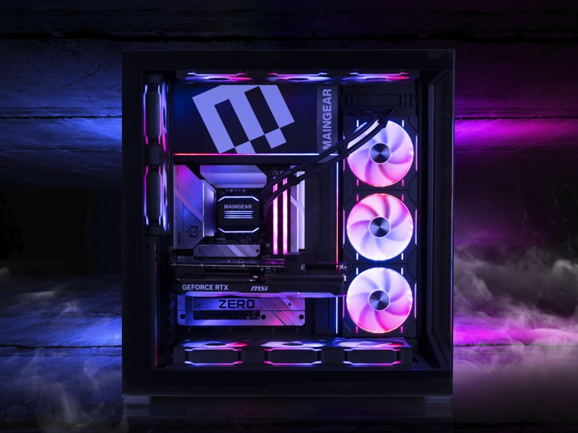 MAINGEAR's new NV9 ZERO, ZERO Drop PCs use MSI's clutter-free