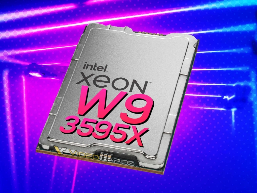Intel's new Xeon W9-3595X HEDT CPU: up to 60 cores with 4.6GHz