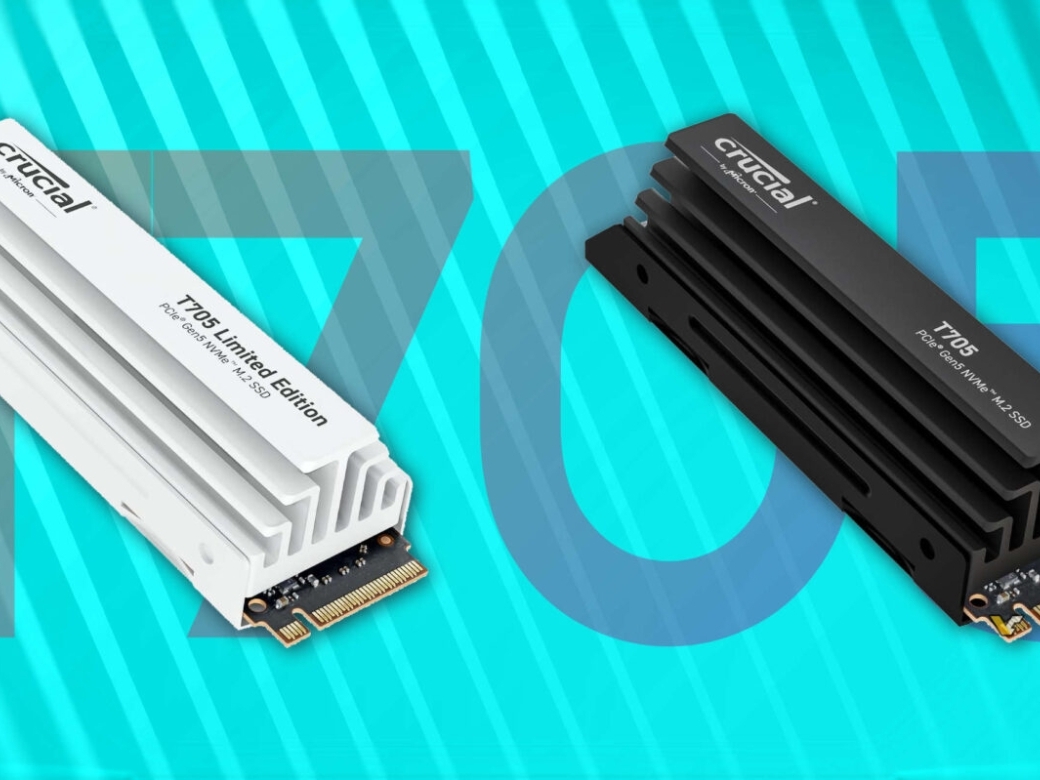 Crucial's new T705 PCIe Gen5 SSD teased: up to 14.5GB/sec reads