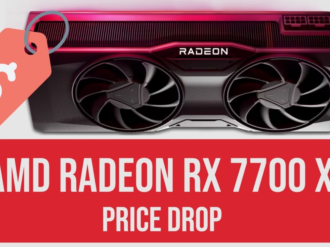 AMD drops the price of the Radeon RX 7700 XT to $419 USD starting