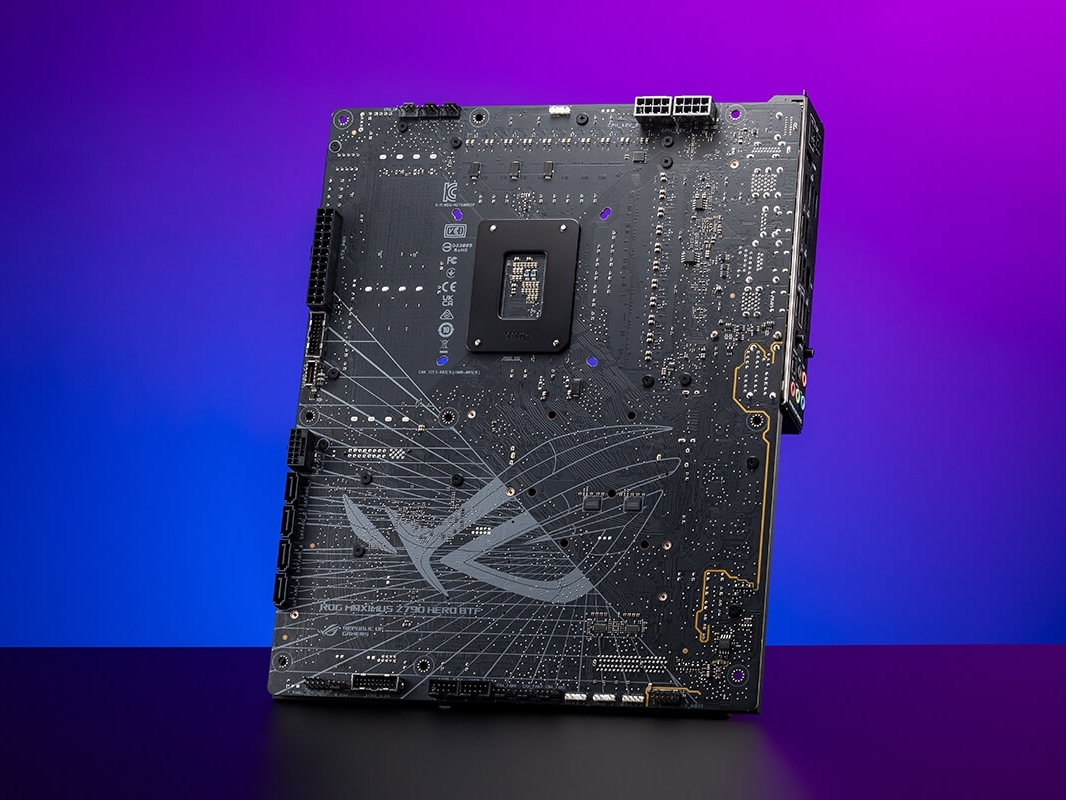 ASUS ROG Maximus Z790 HERO BTF mobo launched: hidden power