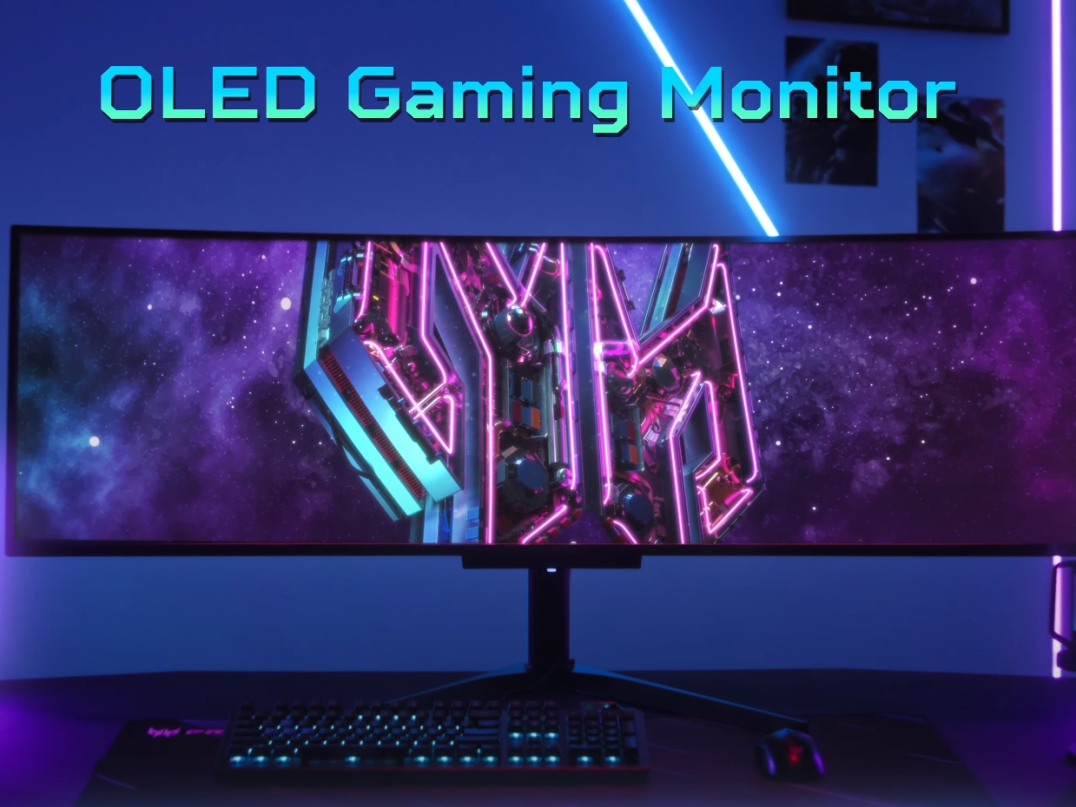Acer's Predator X49 X QD-OLED gaming monitor slipped under