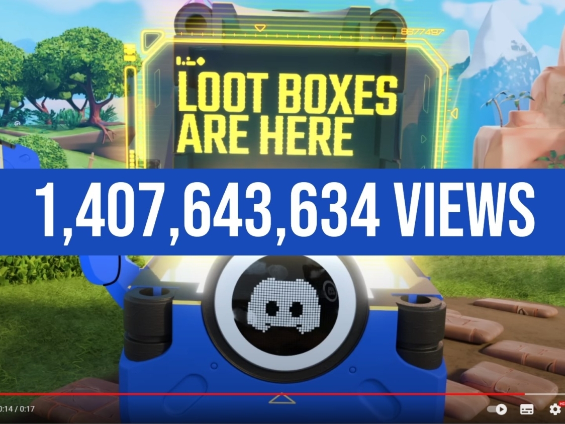 Discord’s April Fool loot box video garnered 1.4 billion views in