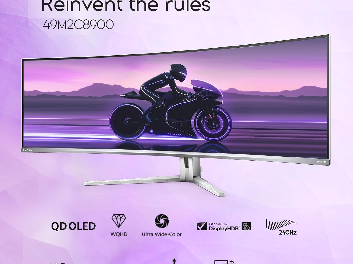 Philips launches 49-inch QD OLED dual 1440p gaming monitor