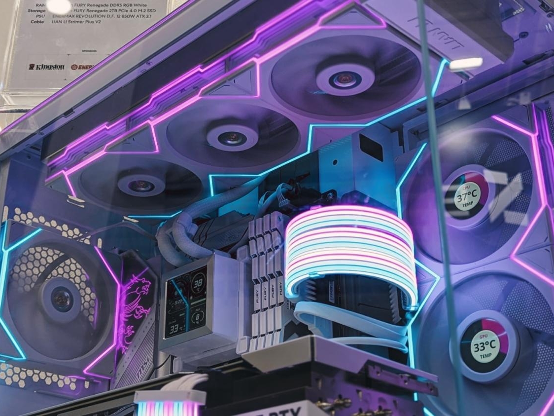 Lian Li's innovative wireless RGB solution and retro-inspired