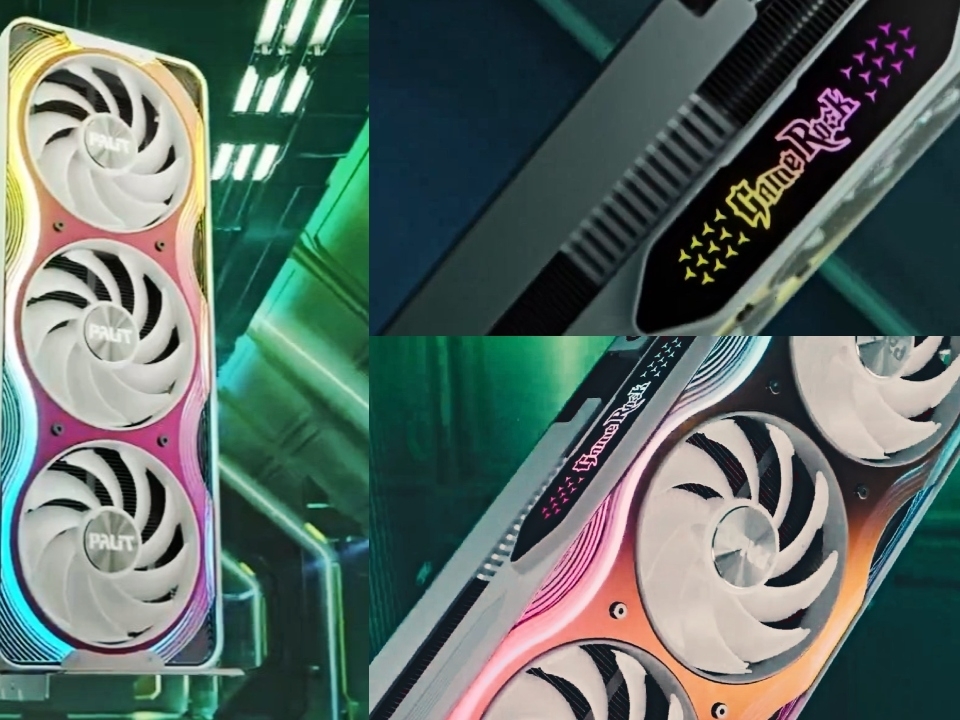 Palit teases RTX 5090 with redesigned white GeForce RTX GameRock