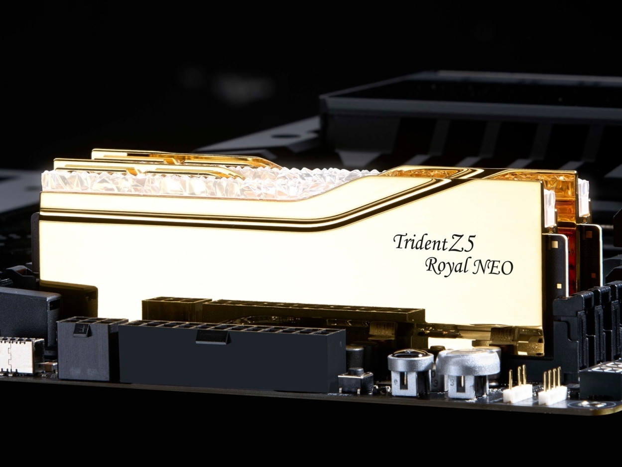 メモリー G.SKILL Trident Z5 Neo AMD DDR5 RAM 64GB G.SKILL Trident Z5 Neo RGB Series 96GB (2 x 48GB) 288-Pin