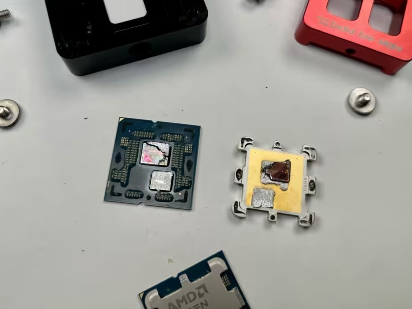 AMD's new Zen 5-based Ryzen 9000 series CPU delidding 'goes