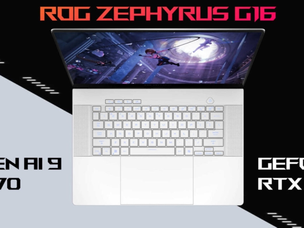 ◇ A I ◇ ASUS ROG Zephyrus G16 laptop available: Ryzen AI 9 HX 370 + up to