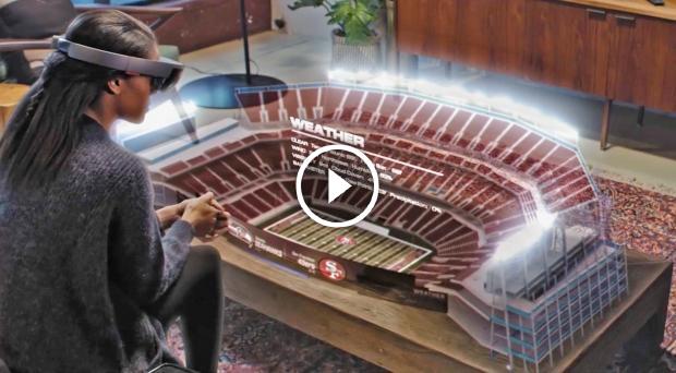 The future of NFL could be enjoyed through the HoloLens headset