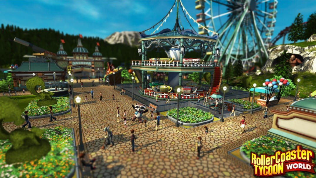 Rollercoaster Tycoon World user content trailer