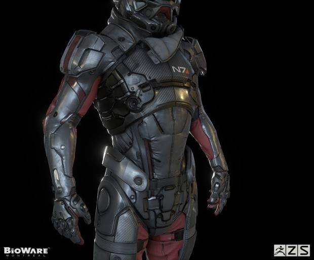 Mass Effect: Andromeda protagonist concept art looks amazing