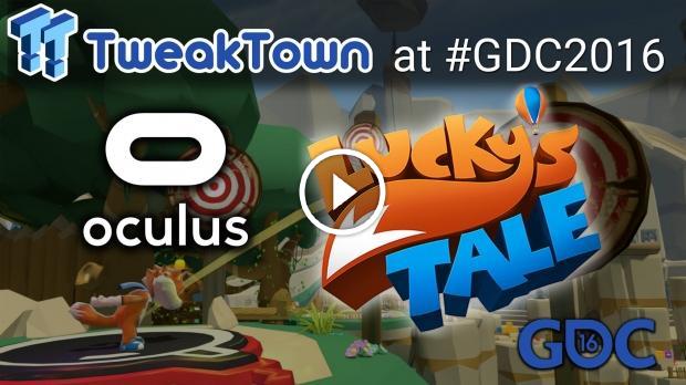 Open enlarged image Oculus nails the seated VR gaming experience with Lucky's Tale at GDC