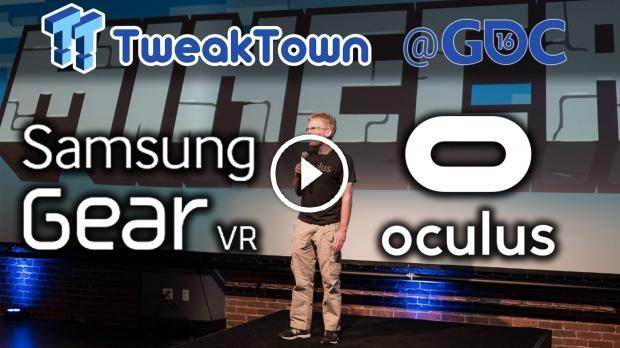 Open enlarged image Oculus event at GDC 2016 shows off Minecraft on the GearVR