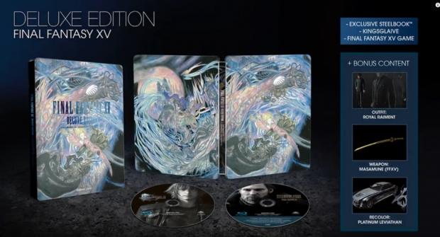 Final Fantasy 15's deluxe and ultimate collector's editions revealed