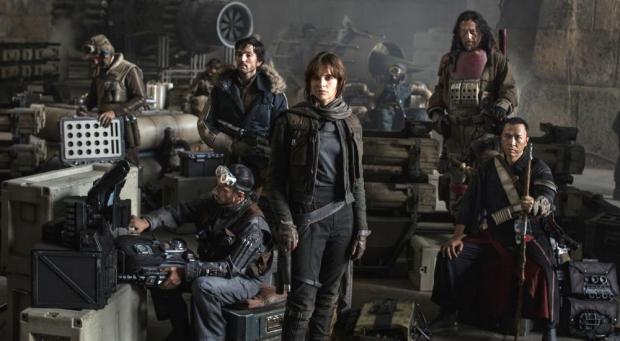 Open enlarged image Fans go crazy for first 'Star Wars: Rogue One' trailer