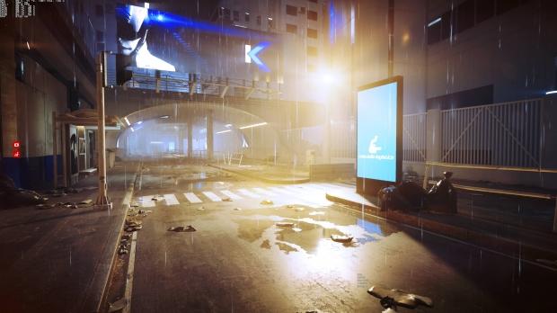 Artwork City at Night, Mirror's Edge: Catalyst, DICE