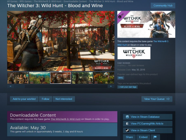 witcher 3 dlc not working steam