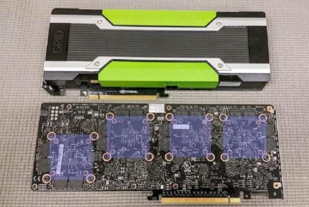 NVIDIA's new Tesla M10 video card features 4 x GPUs, 32GB of RAM