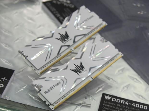 GALAX shows off Hall of Fame 4000MHz DDR4 RAM