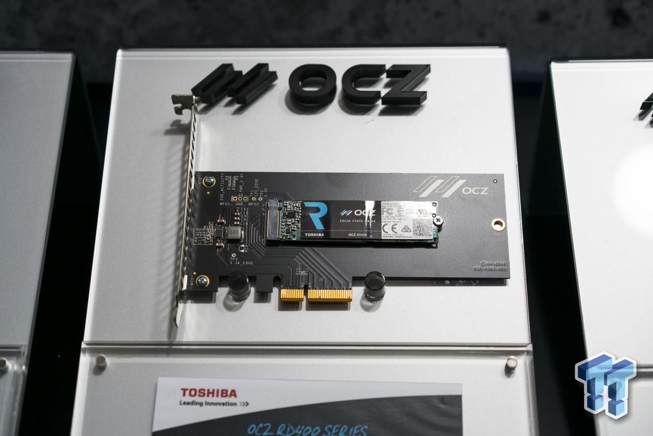 OCZ displays RD400 series SSD for hardcore gamers, reads at 2.6GB/sec ...