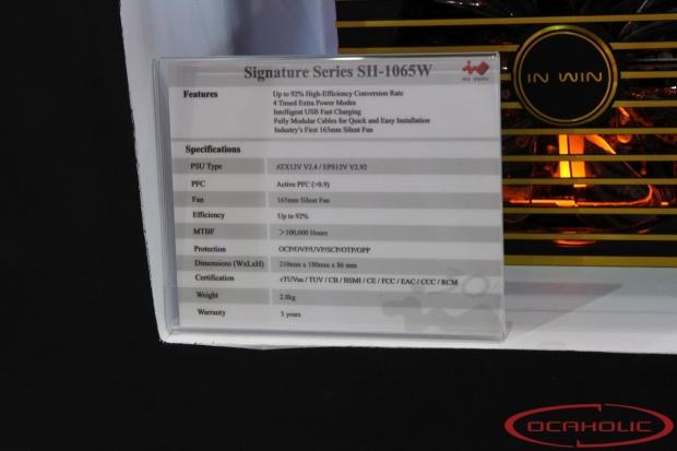 Open Gallery In Win reveals new Signature S-Series 80 Plus Platinum 1065W PSUs 2