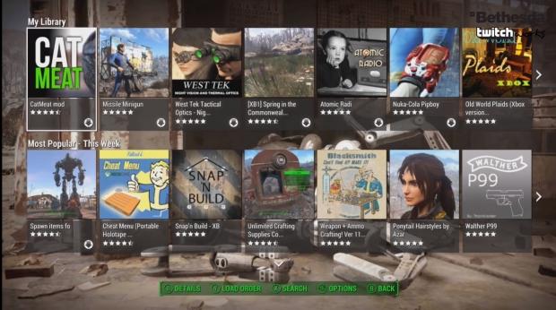 how to get mods on ps4 fallout 4