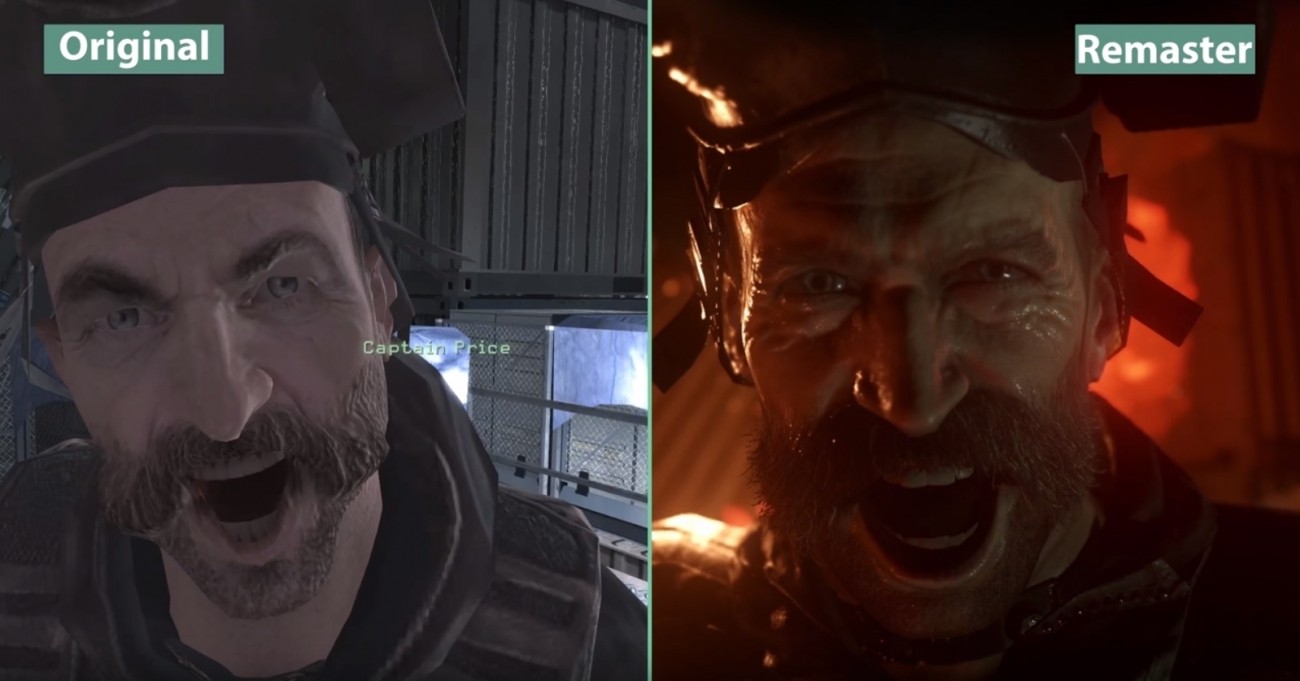 See how big of a graphical upgrade Call of Duty: Modern Warfare