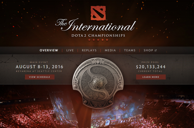 DOTA 2's The International prize pool passes $20 million | TweakTown.com