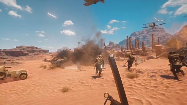 Open enlarged image Desert map teased for Battlefield 1