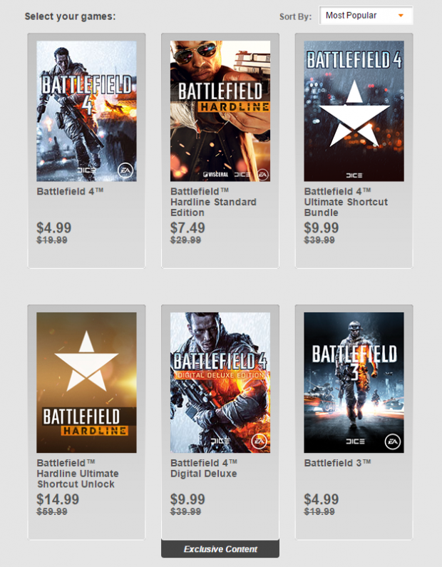 Battlefield 4 Ultimate Shortcut Bundle at the best price