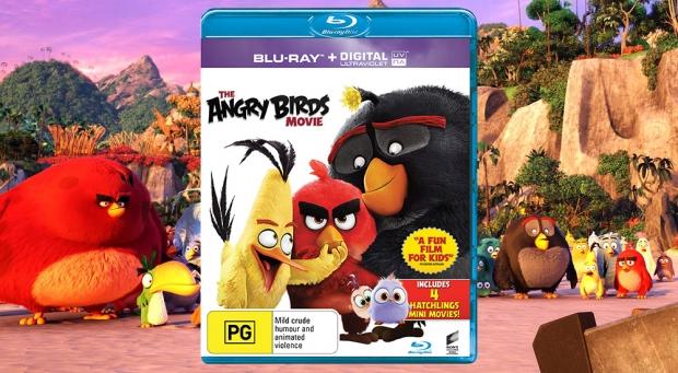 Take flight in our Angry Birds Movie Blu ray giveaway