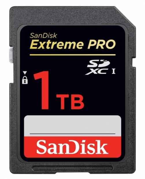 Sandisk Unveils The Worlds First 1tb Sd Card