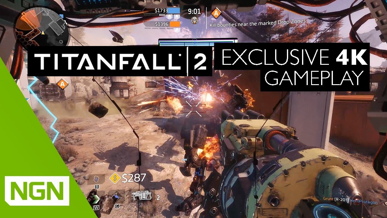 NVIDIA shows off 4K 60FPS footage of Titanfall 2 on PC