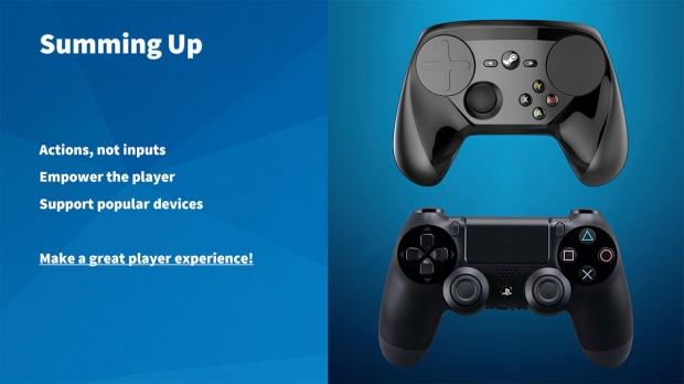 Steam will natively support controllers