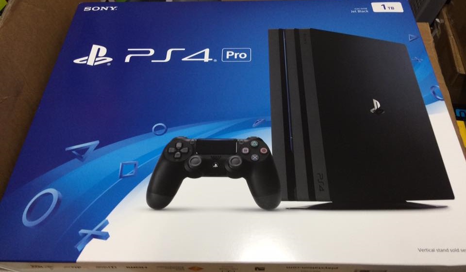 This is the retail box of the PS4 Pro, nothing fancy | TweakTown