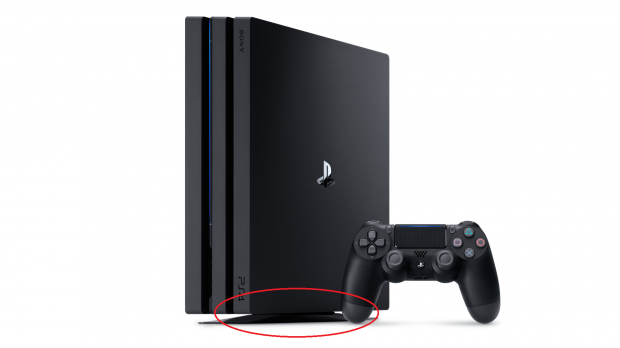 stand ps4 on side