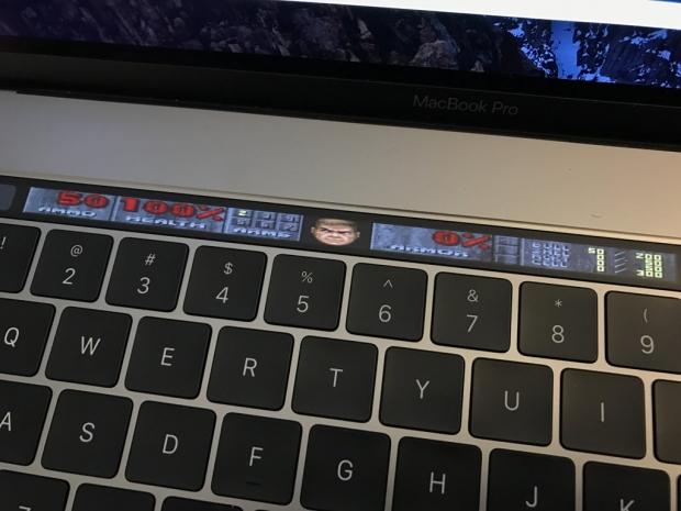 Watch DOOM running on the MacBook Pro's Touch Bar | TweakTown.com