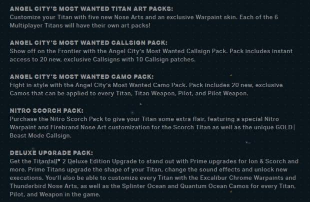 Titanfall 2 blog detailed the items of the in-game store 09 Titanfall 2 blog detailed the items of the in-game store 09