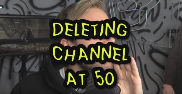 Pewdiepie to delete his channel later today