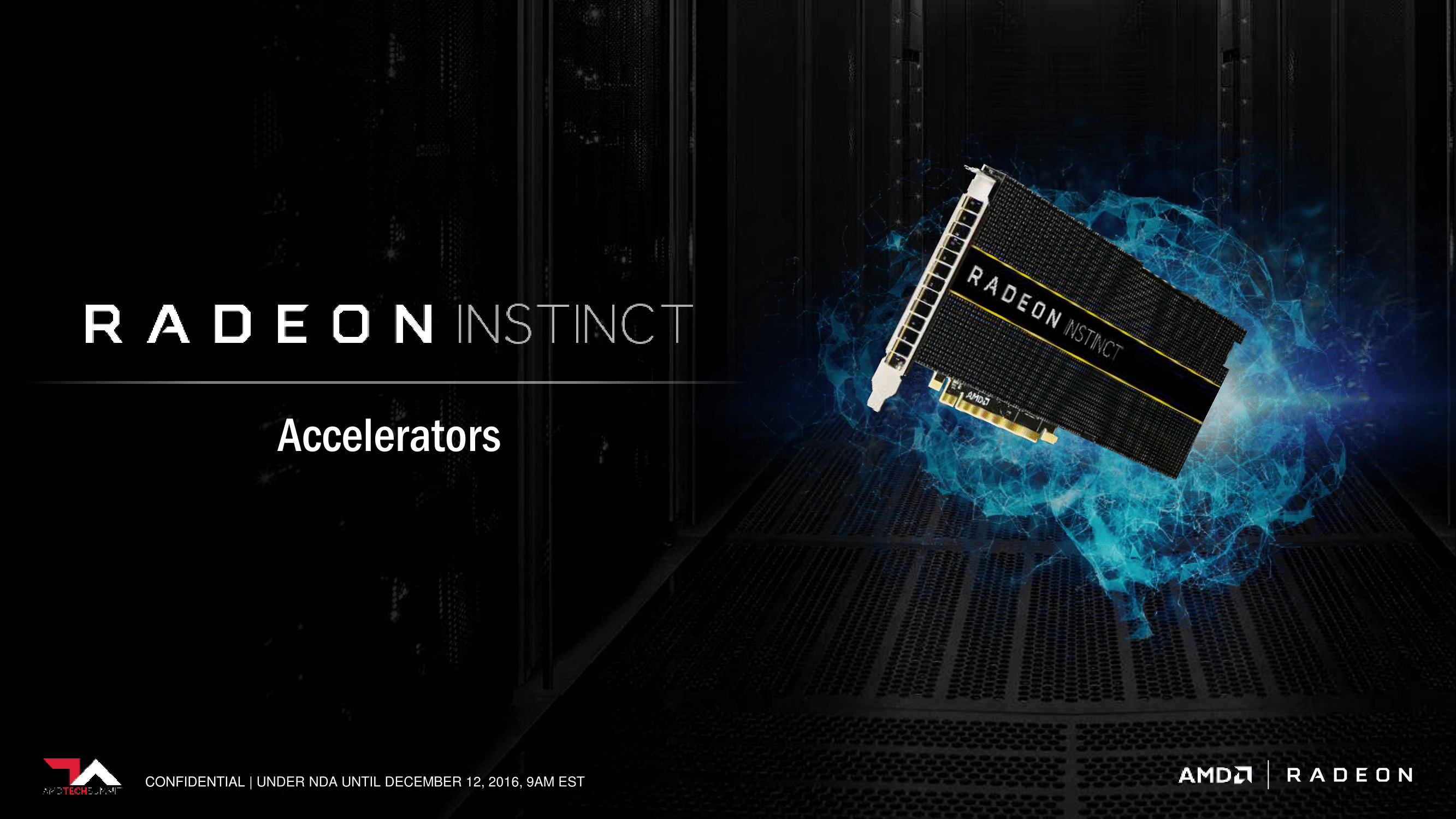 Open enlarged image AMD announces Radeon Instinct, the beginning of AI 16